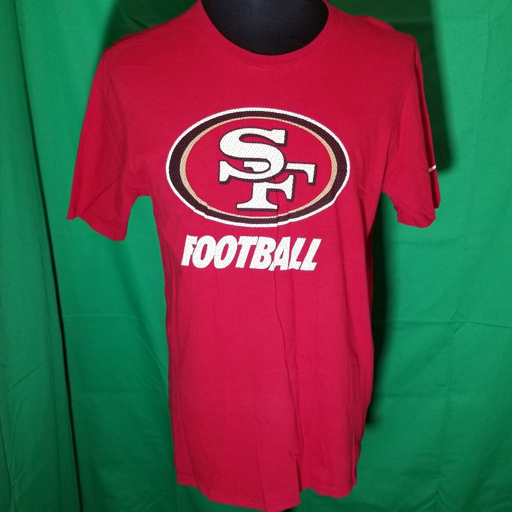 Nike San Francisco 49ers NFL Equipment Mens Large Shirt Bang Bang Niner Gang